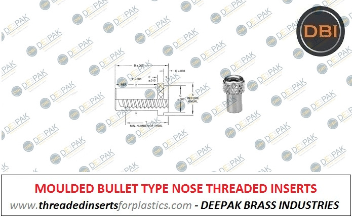 Molded-In Threaded Inserts, Blind, Self-Locking & Thru-Hole Molded-In  Inserts, Features & Applications